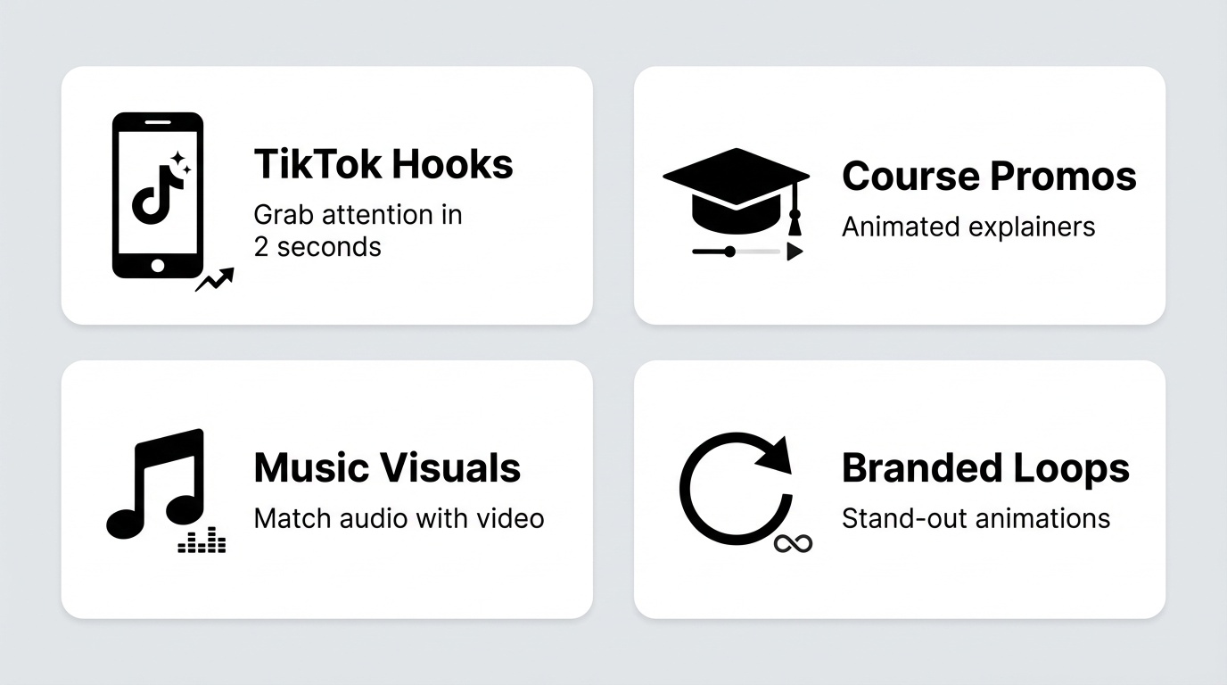 Sora use cases for content creators